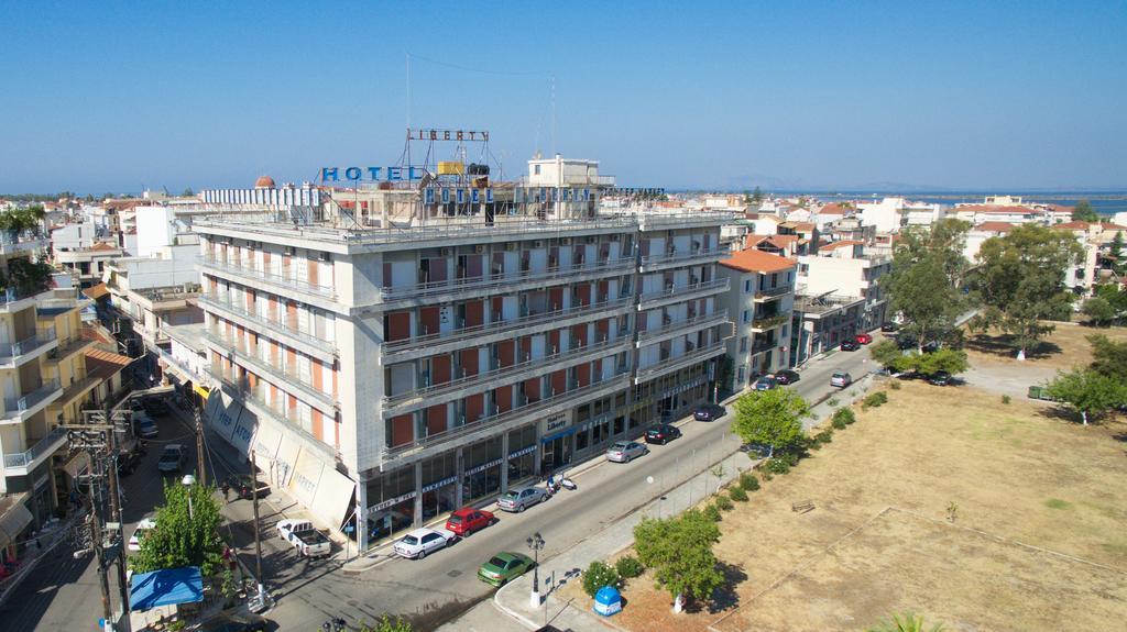 Hotel Liberty Mesolóngion Exteriör bild